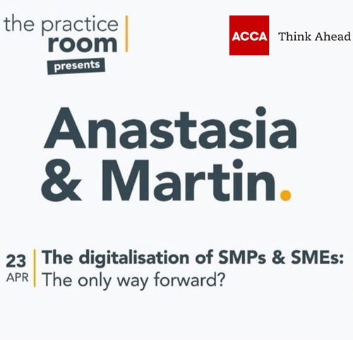 ‘’The digitalization of SMPs & SMEs: The only way forward?’’, Anastasia’s first practice room session