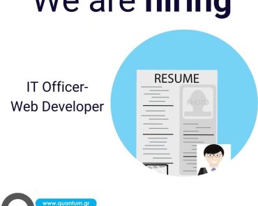 Quantum BITS is looking for new IT Officer- Web Developer