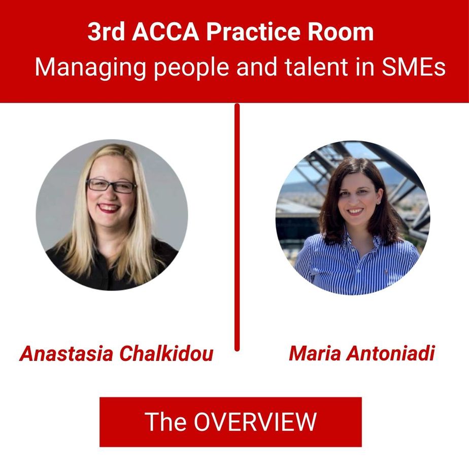 Acca Practice Room 3: ‘Managing people and talent in SMEs’, The overview