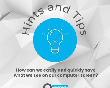 Hints and Tips: Printscreen